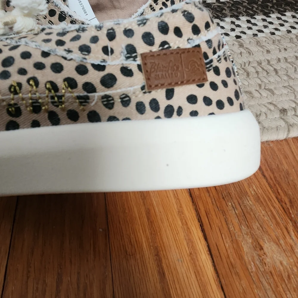Blowfish Leopard Print Beachside Sneakers